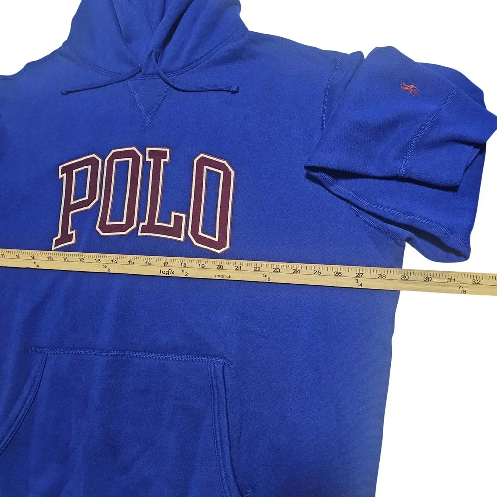 Polo Ralph Lauren collegiate arch logo fleece hoodie in size XXL Nwot